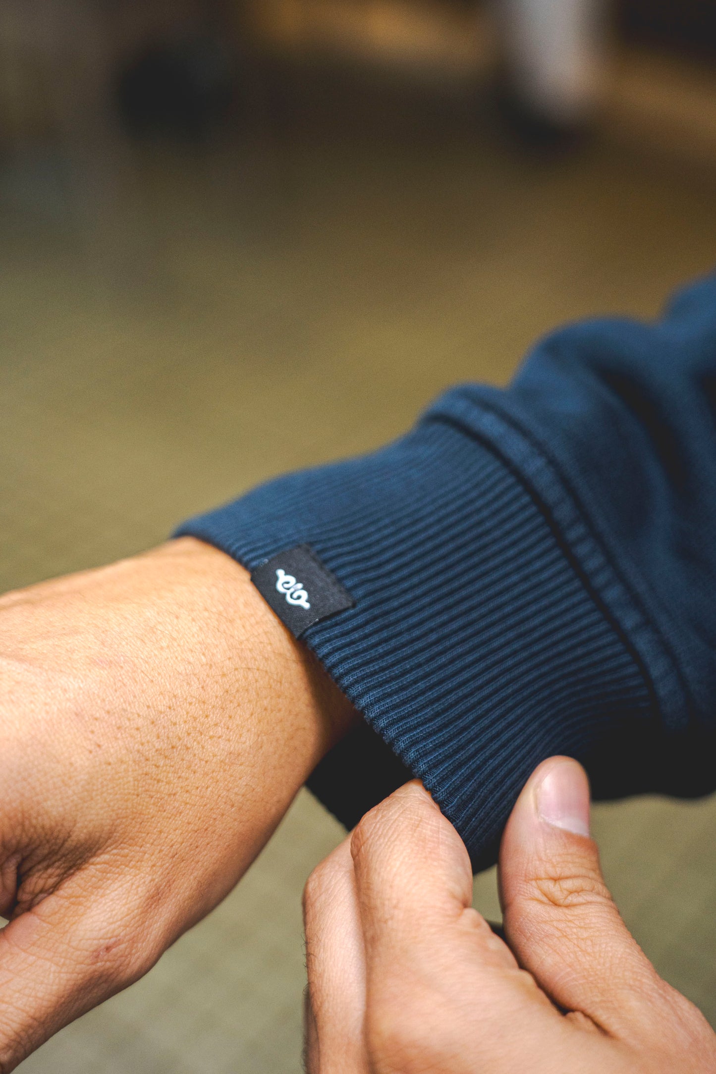 Pergamino Navy Sweater