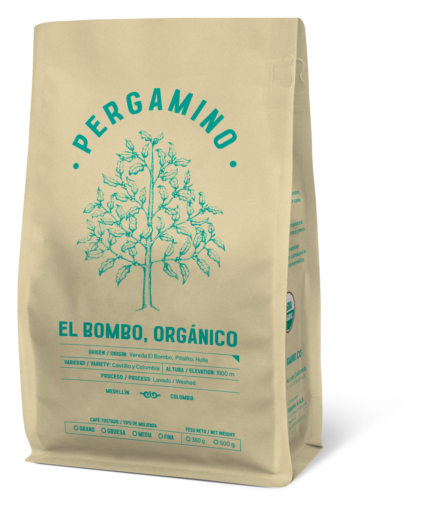 El Bombo, Organic (500g bag)
