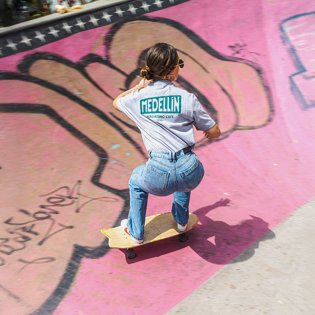 Medellín Sign Gray T-shirt