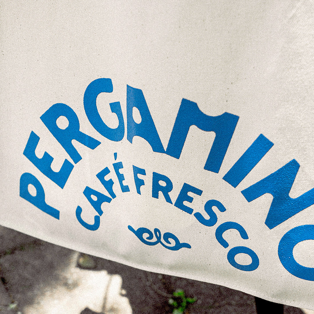 ToteBag PERGAMINO Blue Sign
