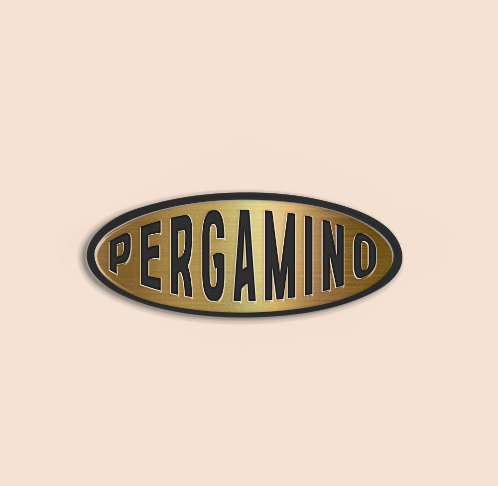 Golden PERGAMINO Pin