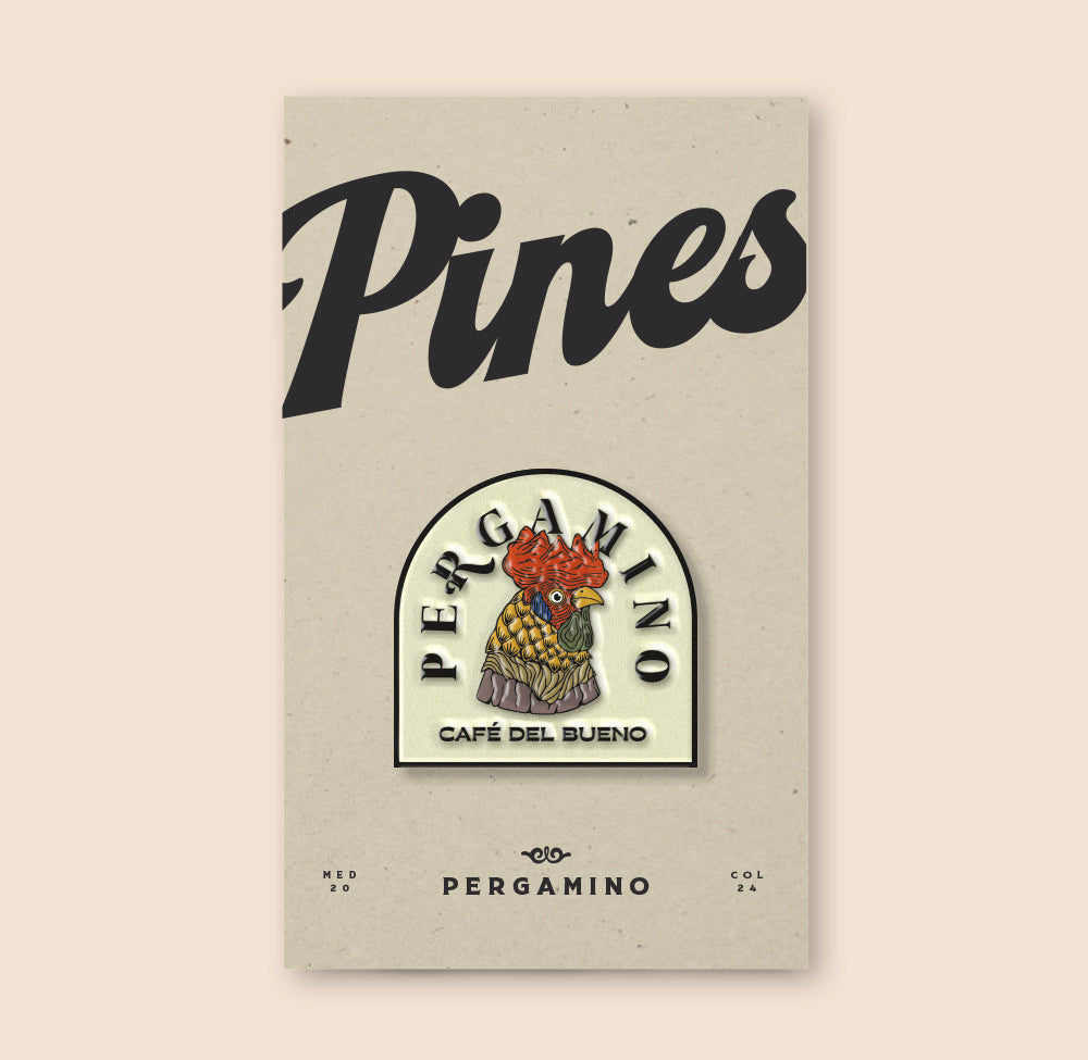 Pin Gallo Café del Bueno