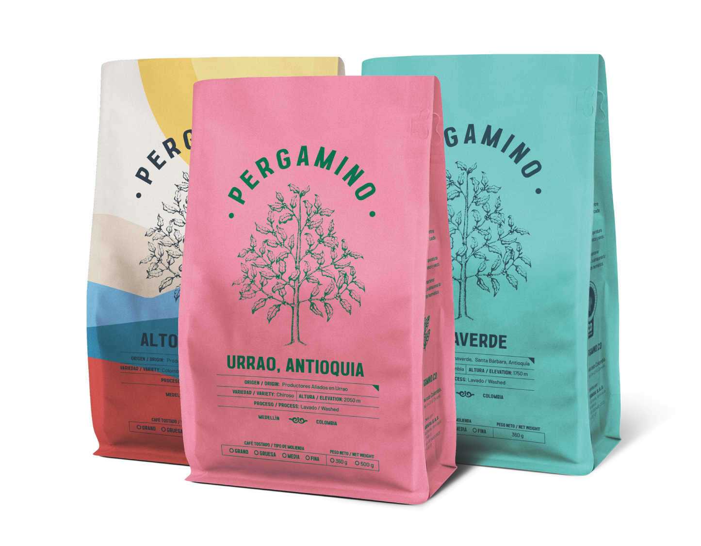 Three-Origin Kit (500g bag) - 10% off