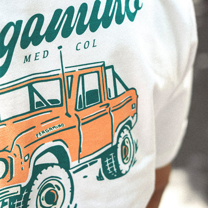 Orange / Green JEEP T-shirt