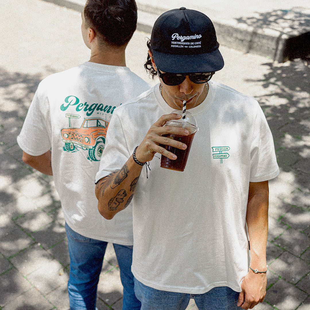 Orange / Green JEEP T-shirt