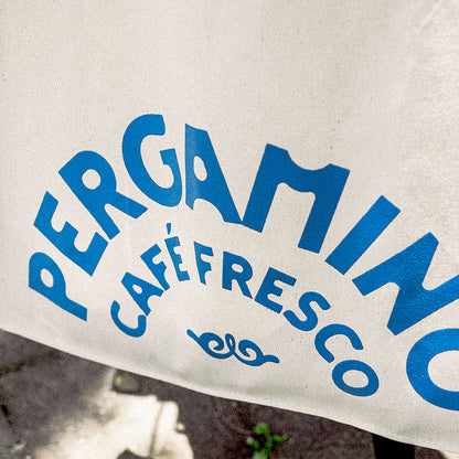 ToteBag PERGAMINO Blue Sign