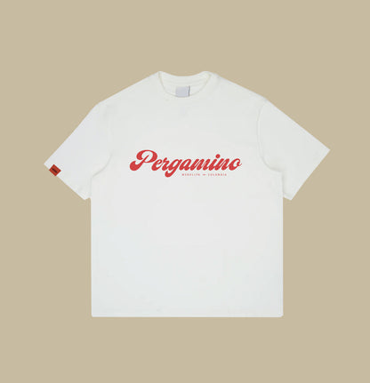 PERGAMINO Red Sign T-shirt