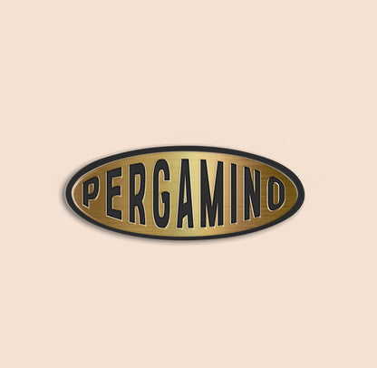 Golden PERGAMINO Pin