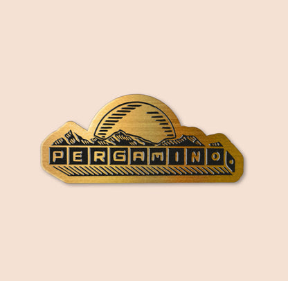 PERGAMINO Sunset Pin