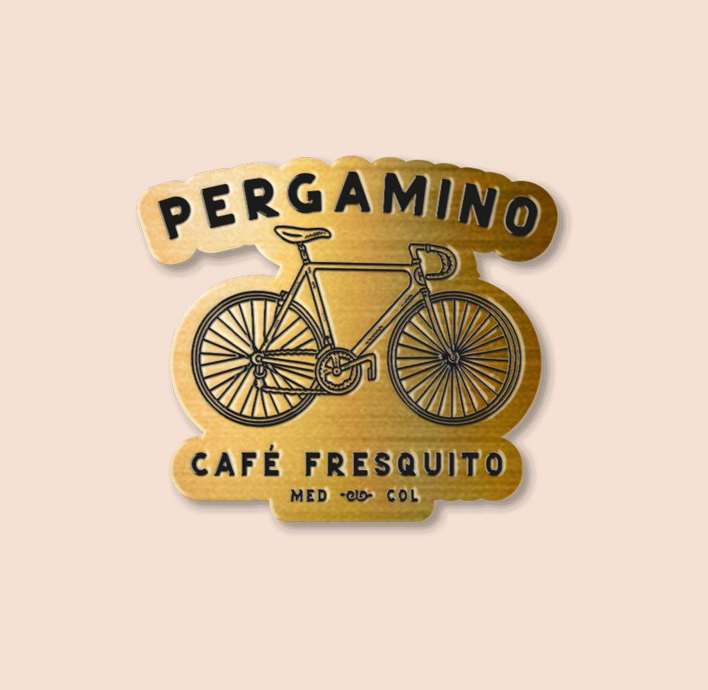 PERGAMINO Bicycle Pin