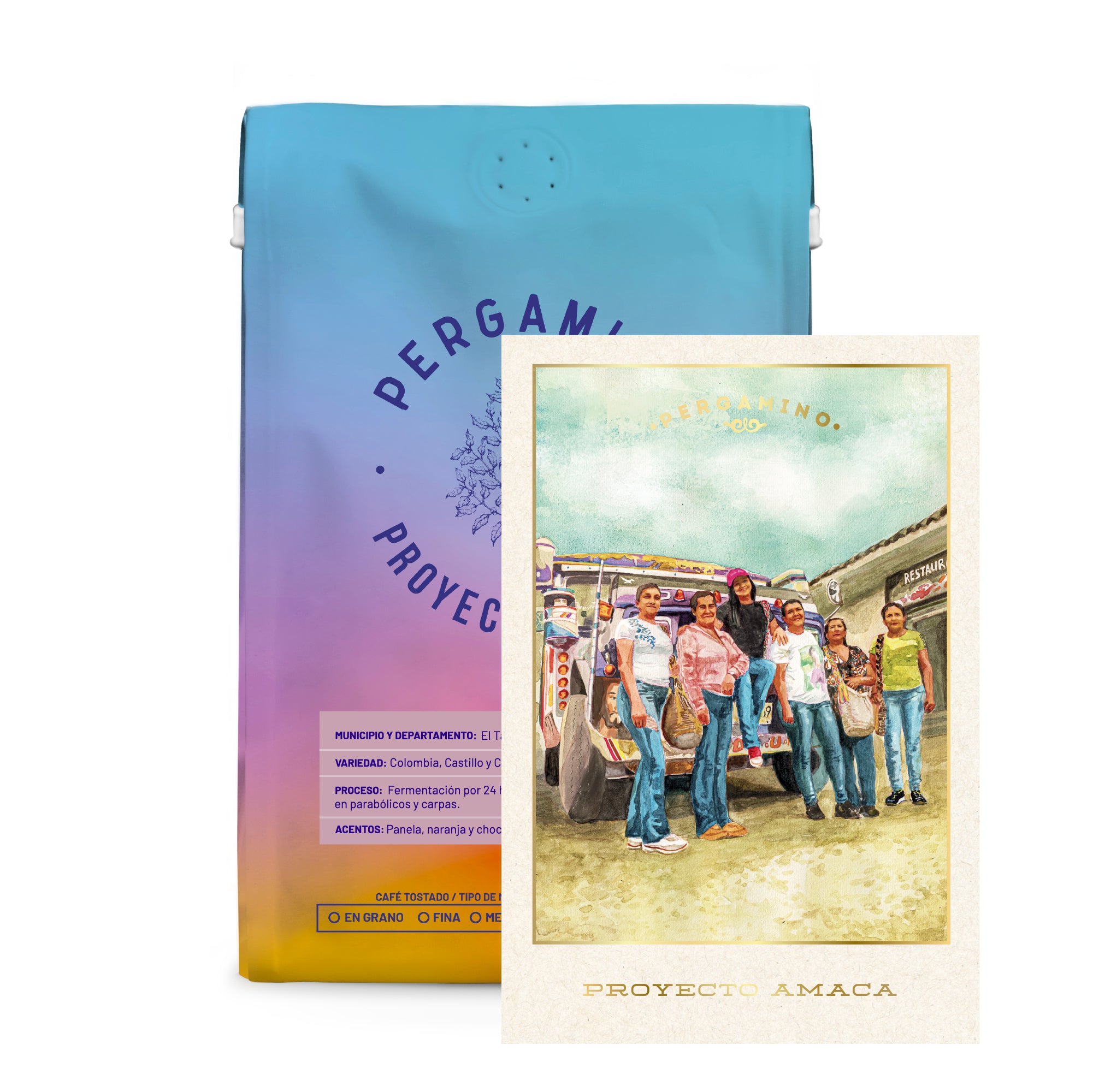 Proyecto Amaca, El Tambo, Cauca (500g bag)
